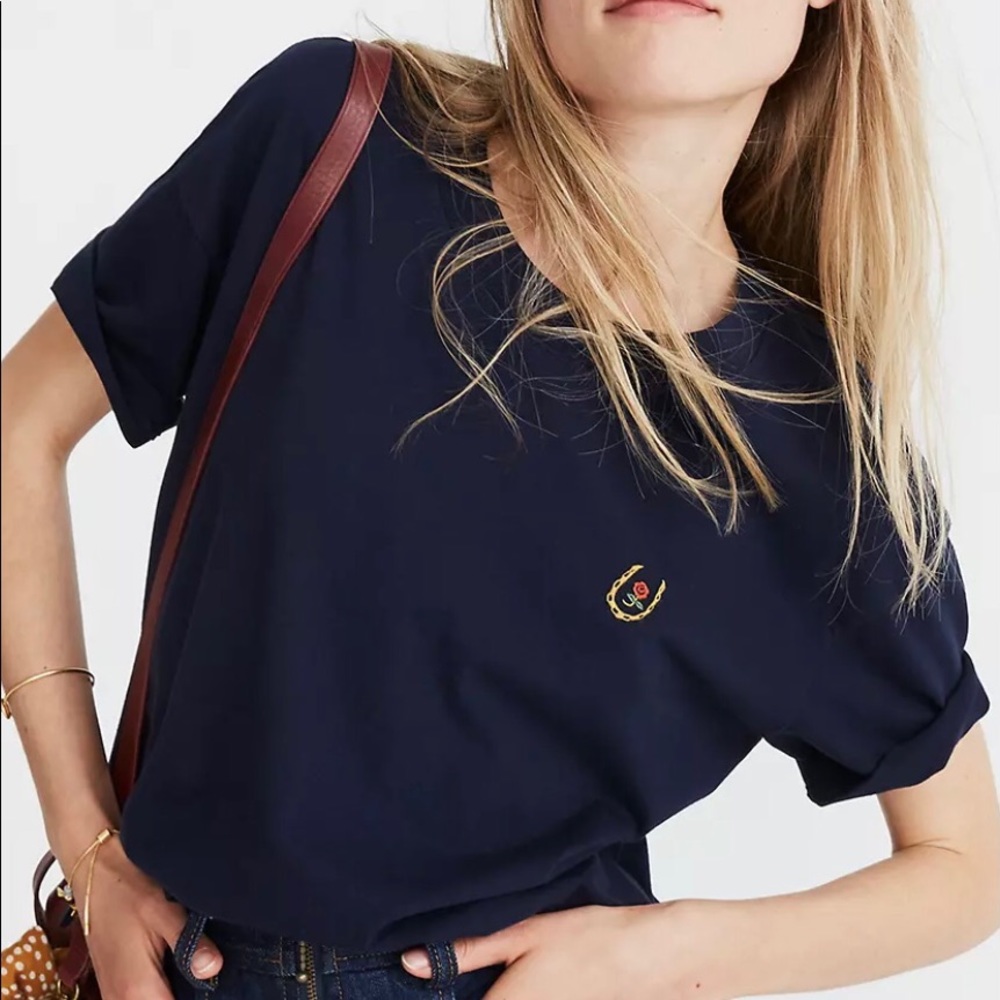 Madewell X Karen Walker Short Sleeve small Tee